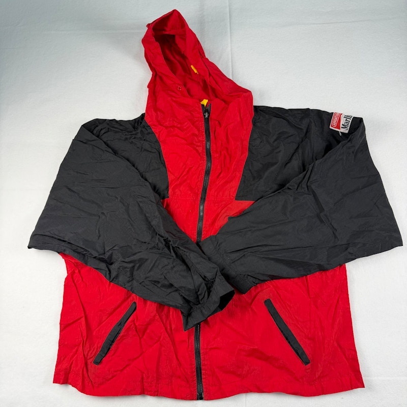 Marlboro Adventure Team Windbreaker Jacket Red Black