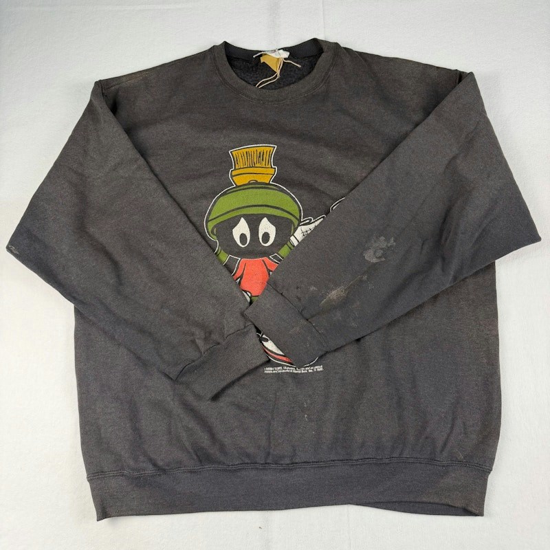 Artex Looney Tunes Marvin the Martian Sweatshirt Black