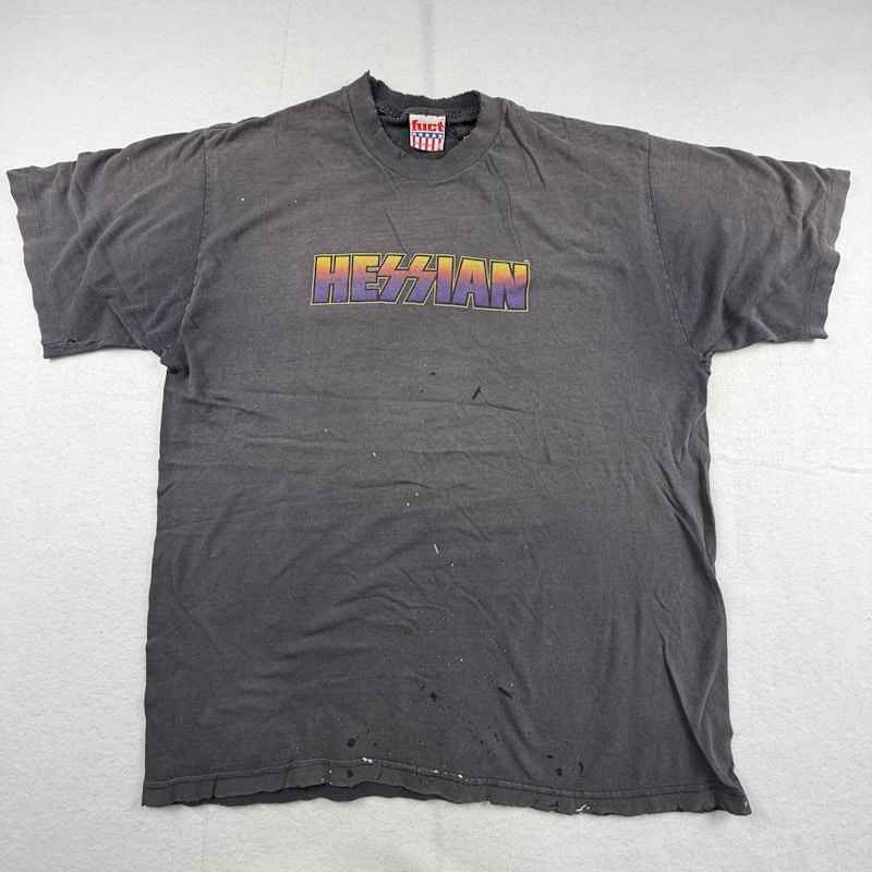 FUCT Hessian T-Shirt Black