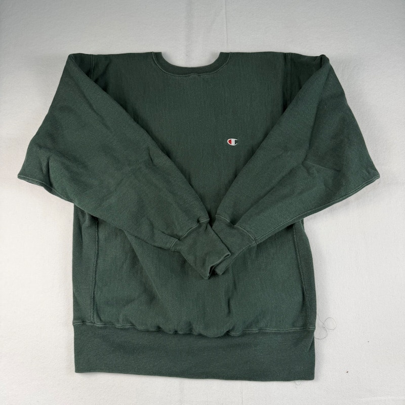 Champion Reverse Weave Sweatshirt Dark Green
