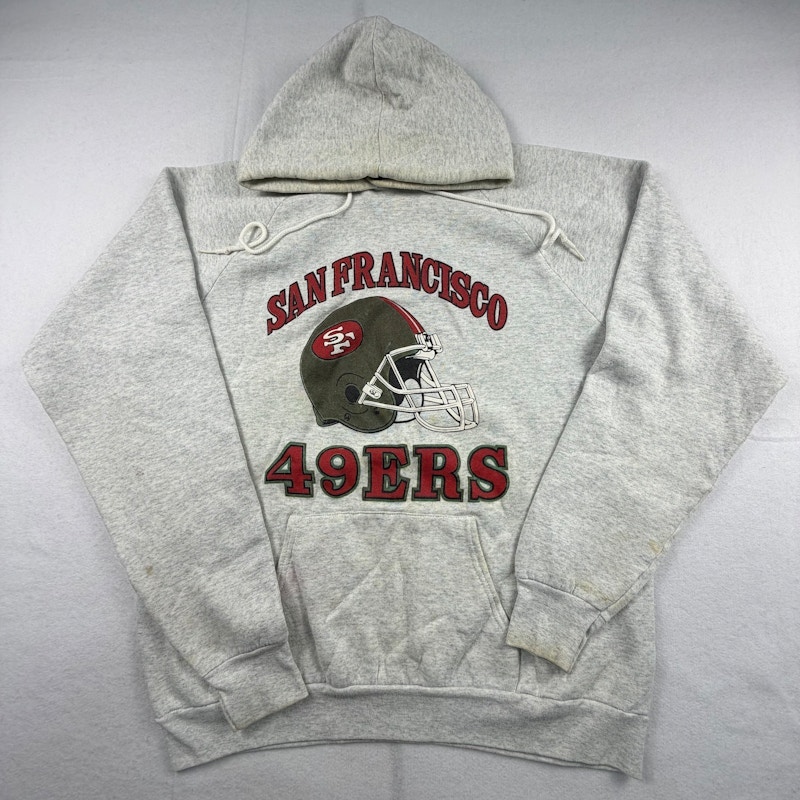Fruit of the Loom San Francisco 49ers Hoodie Grey
