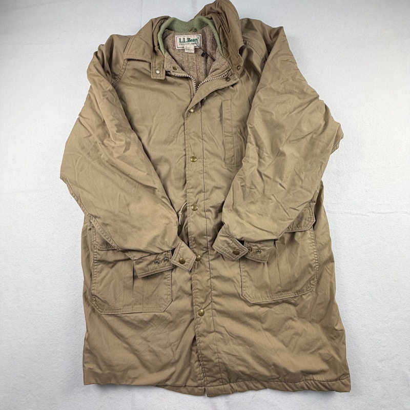 L.L.Bean Wool-Lined Field Coat Tan