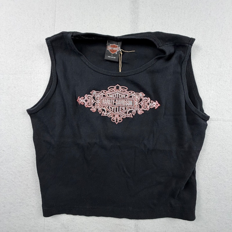 Harley-Davidson Logo Graphic Tank Top Black
