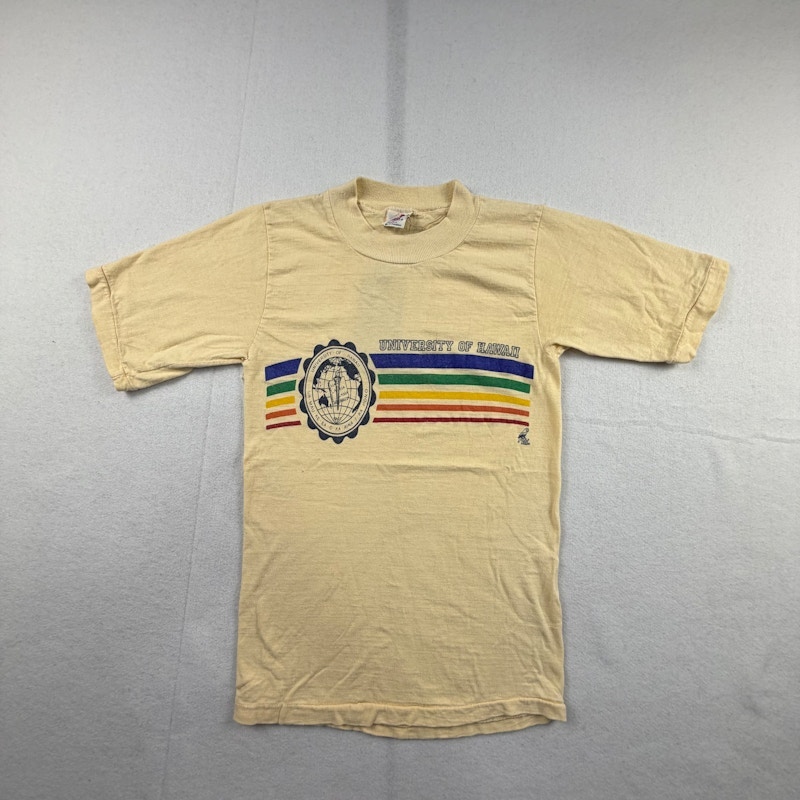 Jerzees University of Hawaii T-Shirt Beige