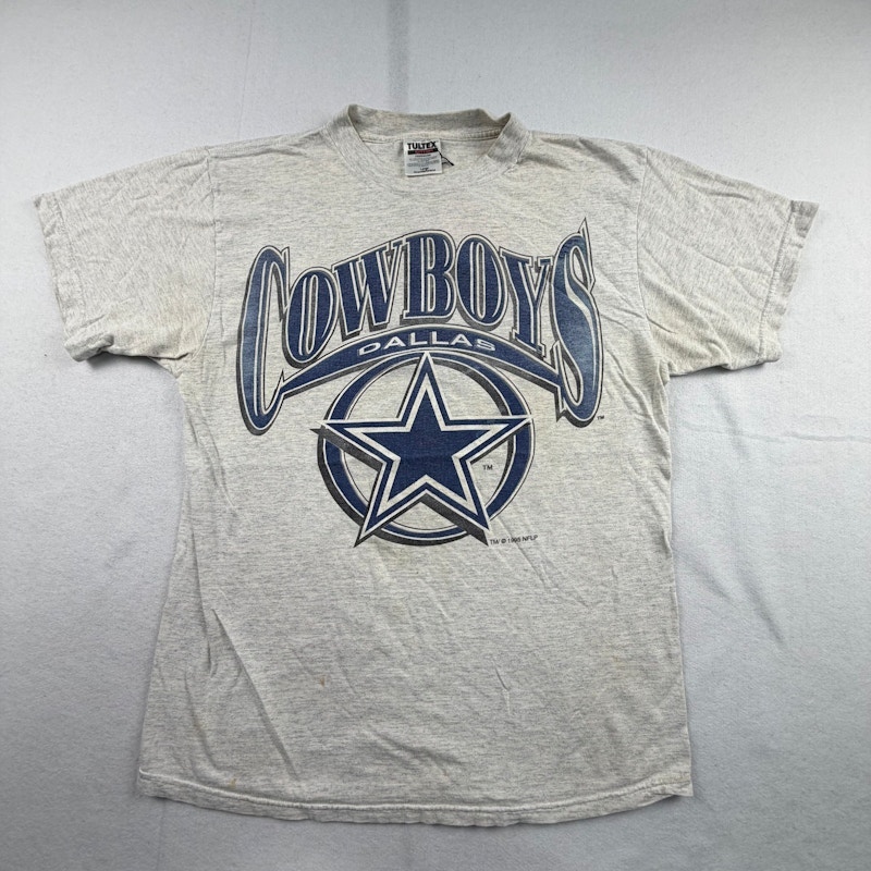 Dallas Cowboys 1995 NFLP Graphic T-Shirt Grey