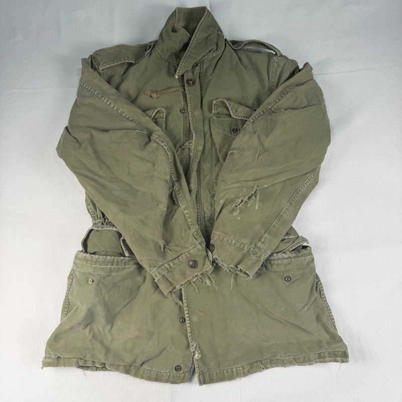 1960s US Military Field Jacket Olive Drab