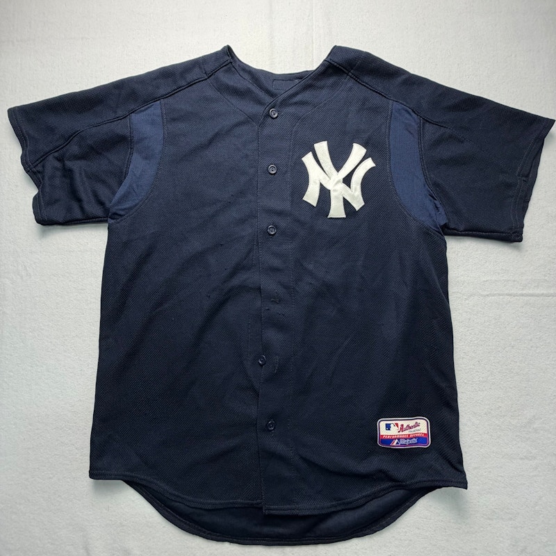 Majestic New York Yankees Authentic Collection Performance Apparel Jersey Navy