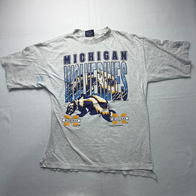 Softwear Athletics Michigan Wolverines T-Shirt Grey