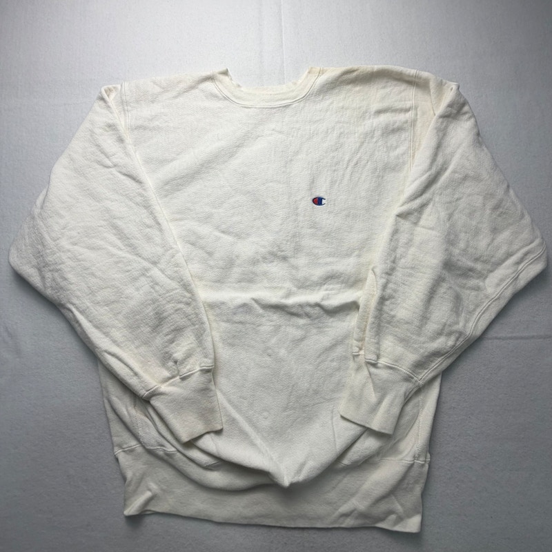 Champion Reverse Weave Sweatshirt White