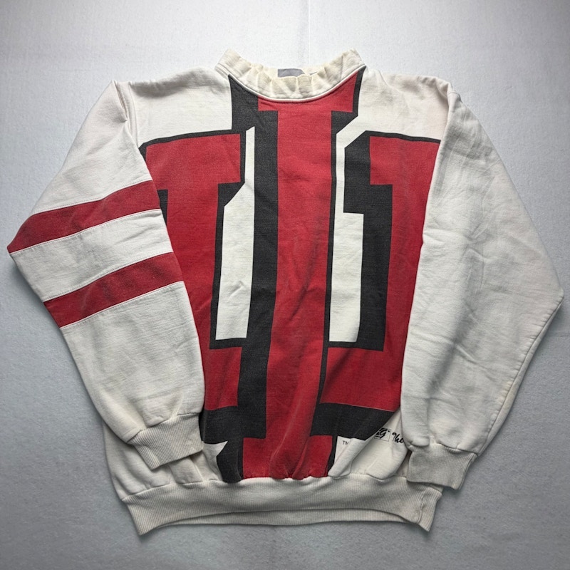 The Game Crewneck Sweatshirt Red/Black/White
