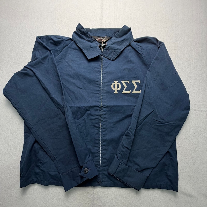  Phi Sigma Sigma Sorority Jacket Navy