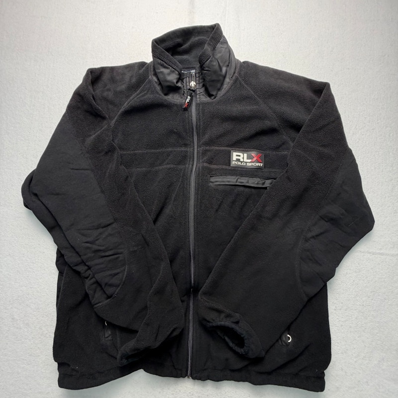  RLX Polo Sport Fleece Jacket Black
