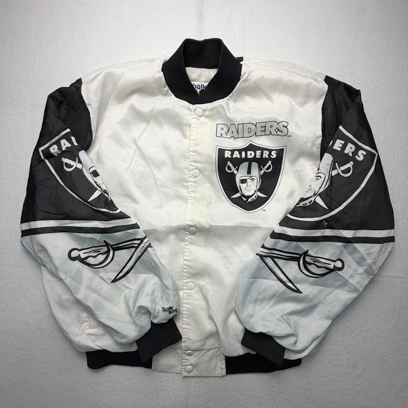 Chalk Line Las Vegas Raiders Jacket Black and White