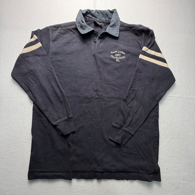 Ralph Lauren Rugby Shirt Black