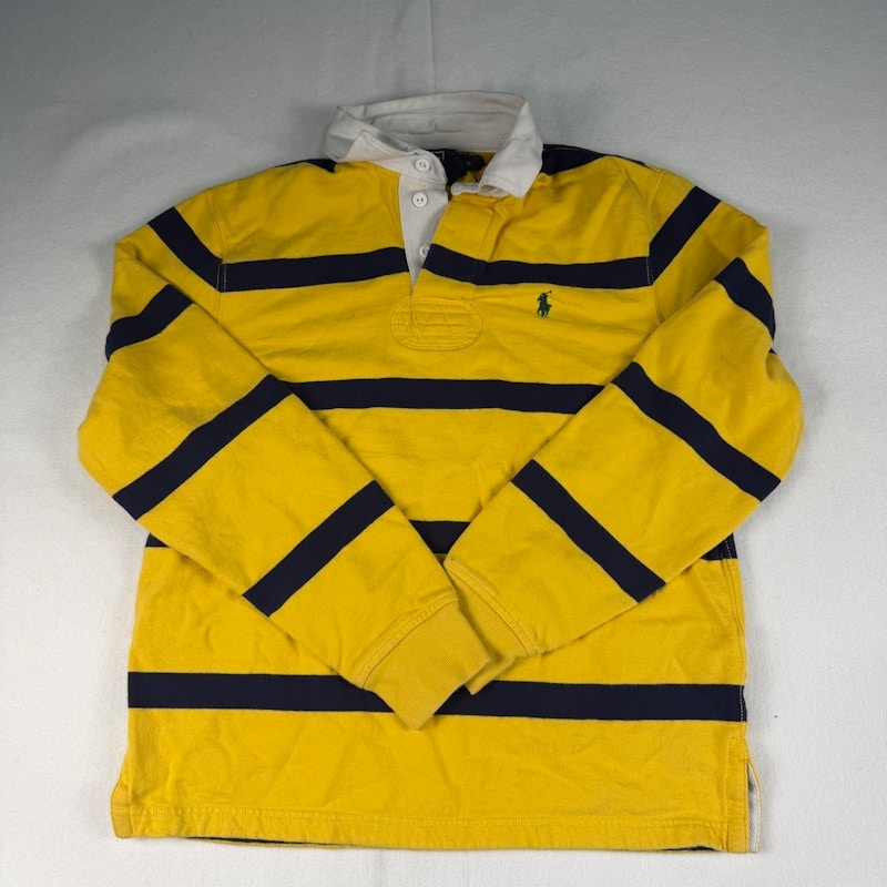 Polo by Ralph Lauren Rugby Shirt Yellow and Blue