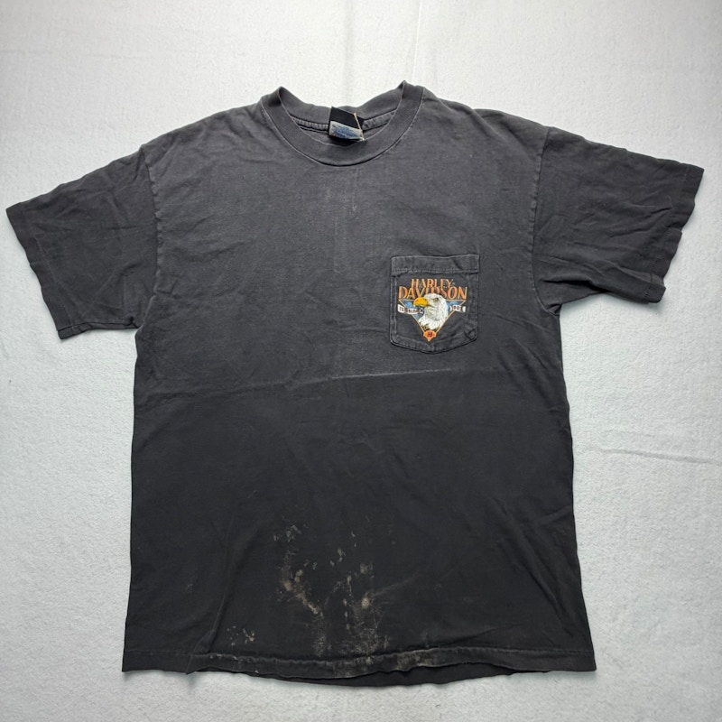 Harley-Davidson Pocket T-Shirt Black
