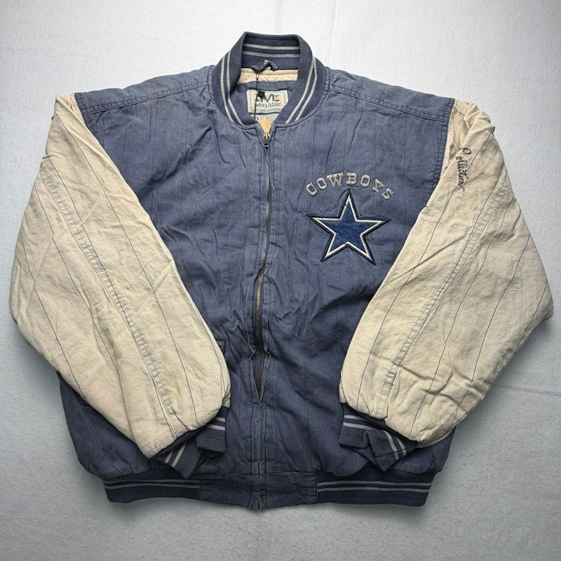 Mirage Dallas Cowboys Vintage Collection Jacket Blue