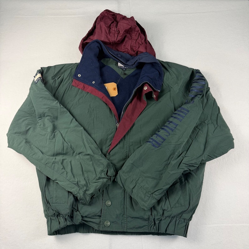 Tommy Hilfiger Hooded Jacket Green