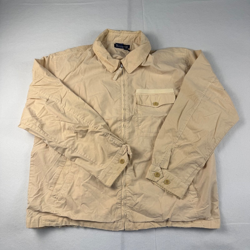 Nautica Lightweight Full-Zip Jacket Tan