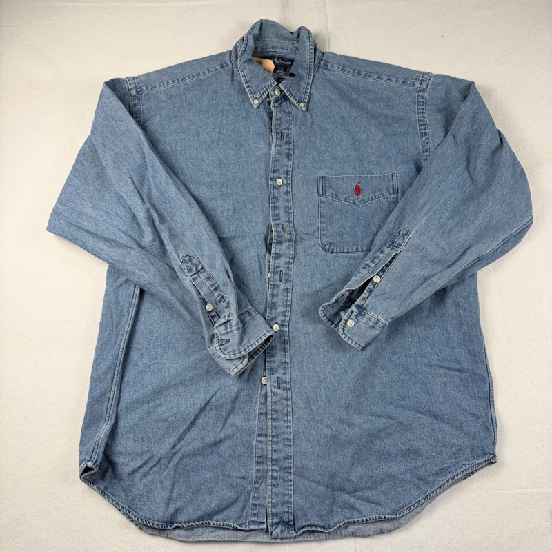 Ralph Lauren Big Shirt Denim Blue