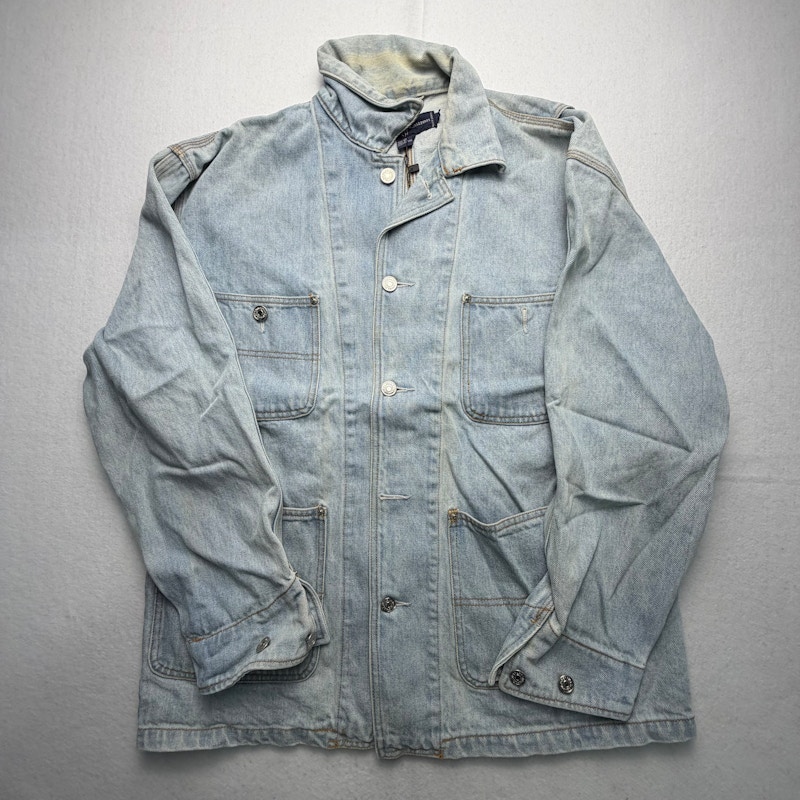 Polo Ralph Lauren Denim Button Up Jacket Light Blue