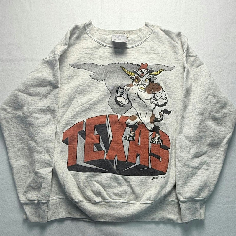 1991 Insignia Texas Sweatshirt Grey 