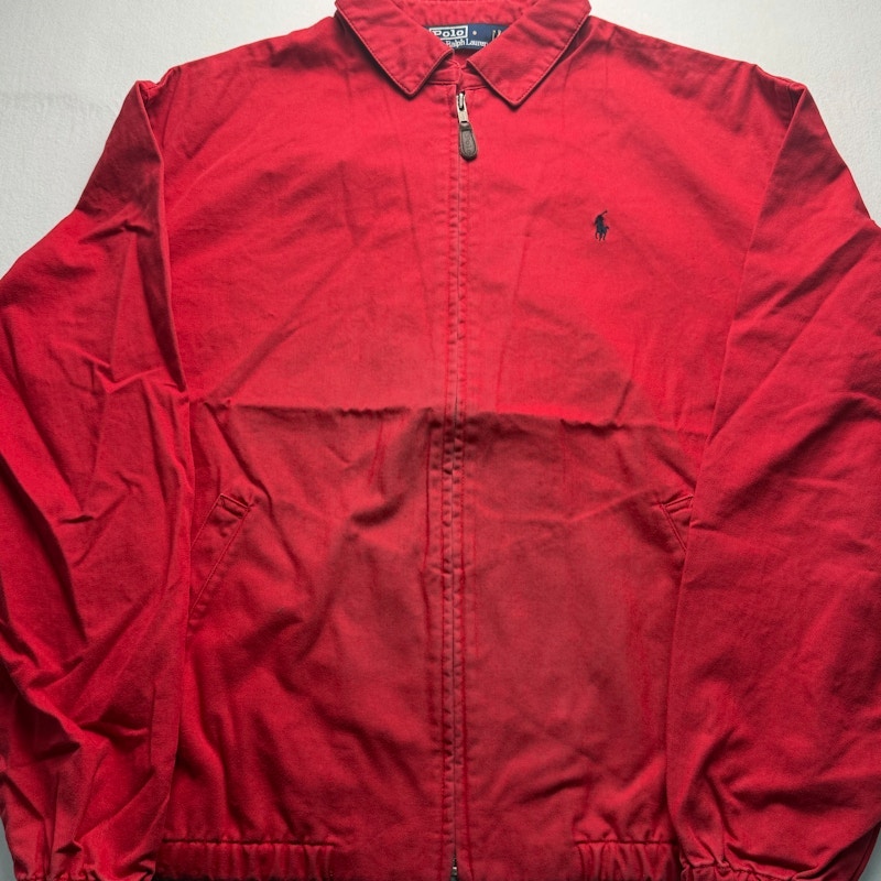 Polo by Ralph Lauren Full Zip Jacket Red