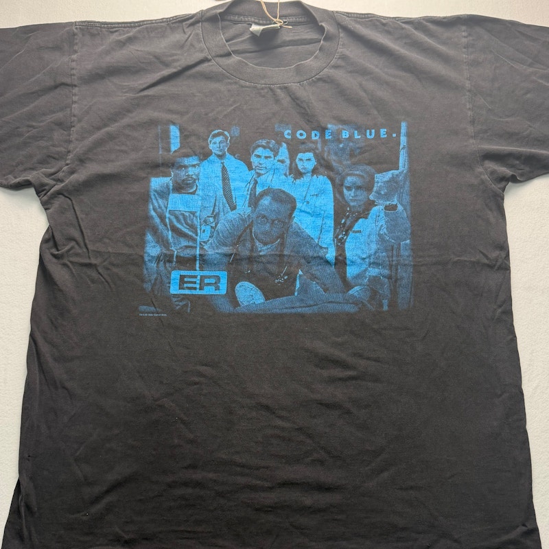 Gildan ER Code Blue T-Shirt Black