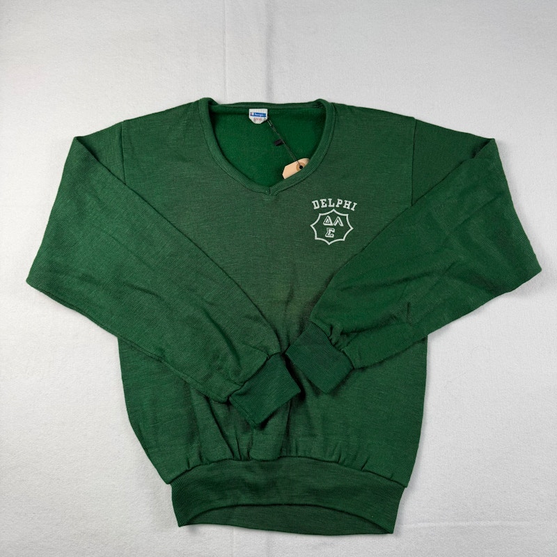Champion Delphi Delta Lambda Sigma Sweatshirt Green