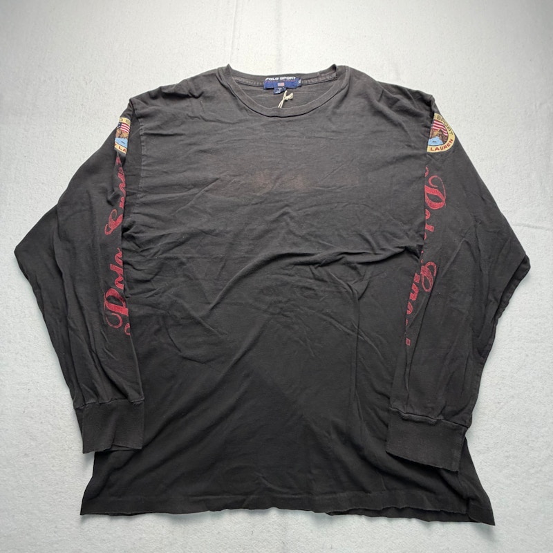 Polo Sport Ralph Lauren Long Sleeve T-Shirt Black