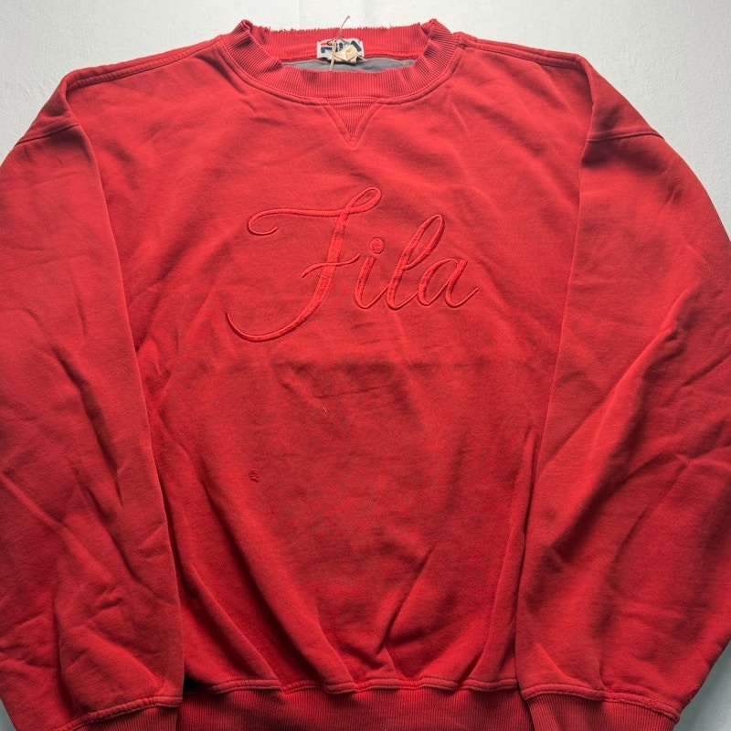 Fila Crewneck Sweatshirt Red