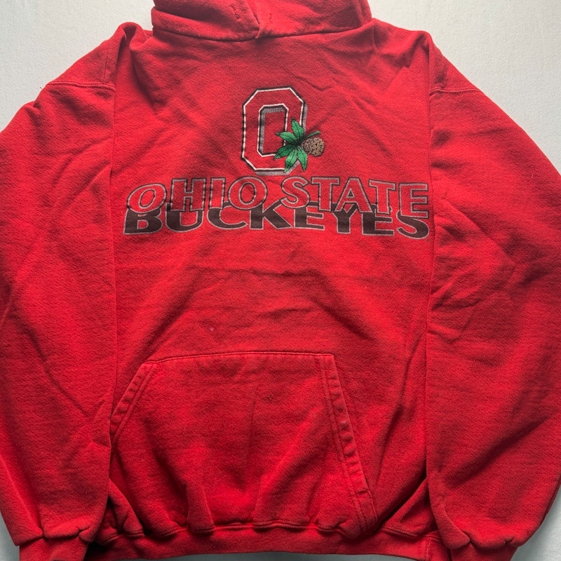 Team Edition Apparel Ohio State Buckeyes Hooded Sweatshirt Red