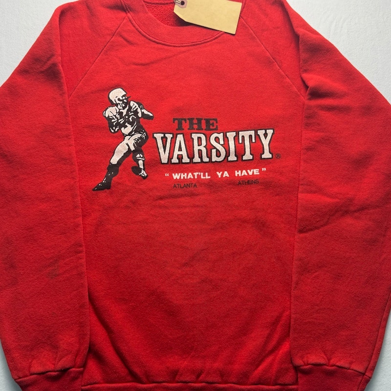 Fruit of the Loom The Varsity Sweatshirt Red