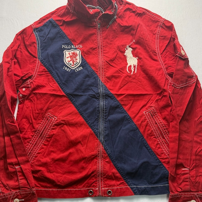 Polo Ralph Lauren Zip-Up Jacket Red/Blue