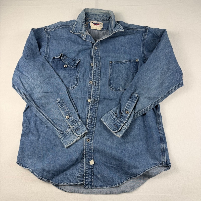 Polo Ralph Lauren Denim Long Sleeve Shirt Blue
