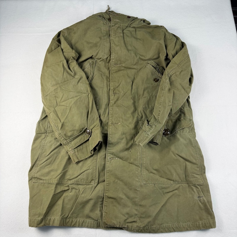 Vintage Military Field Coat Olive