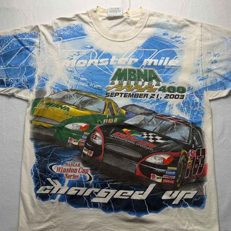 Chase Authentics NASCAR MBNA America 400 2003 T-Shirt White