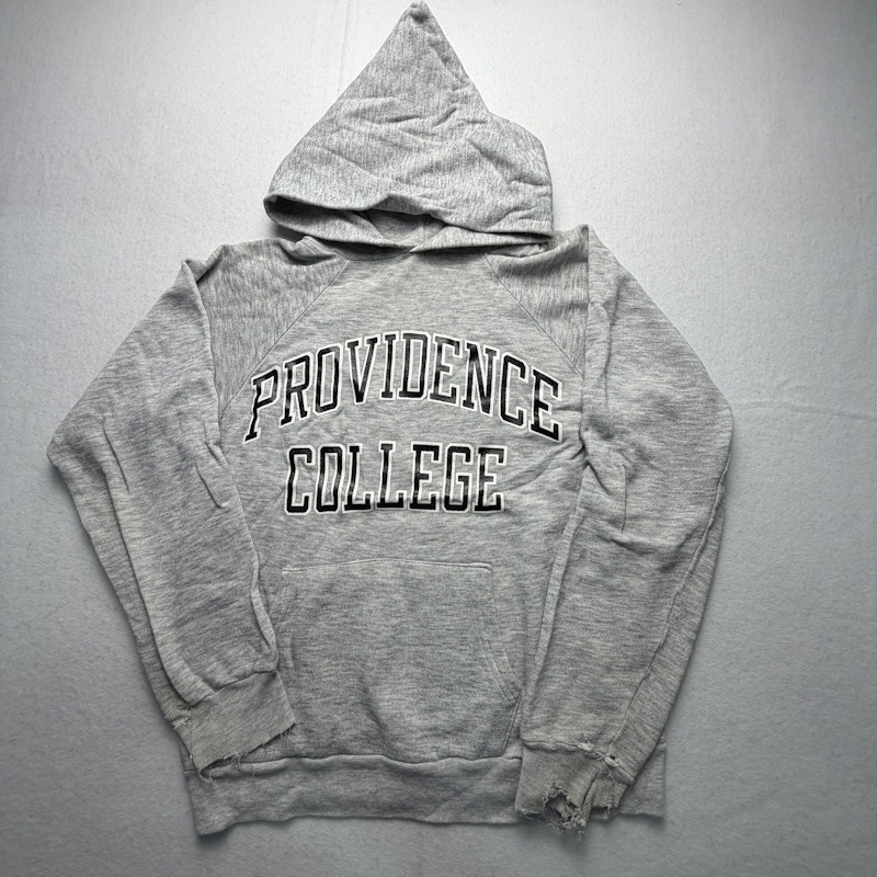 Champion Providence College Hooded Sweatshirt Grey