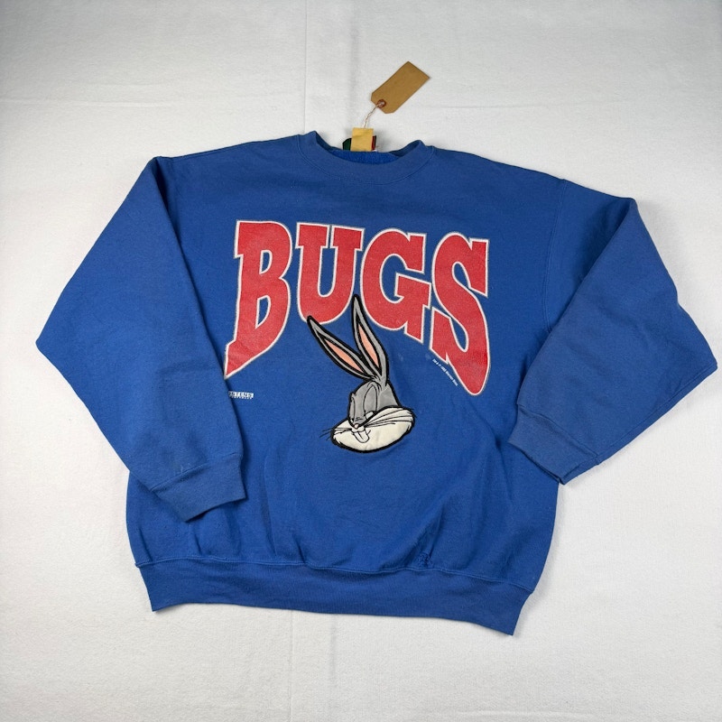 Jostens Sportswear Bugs Bunny Sweatshirt Blue