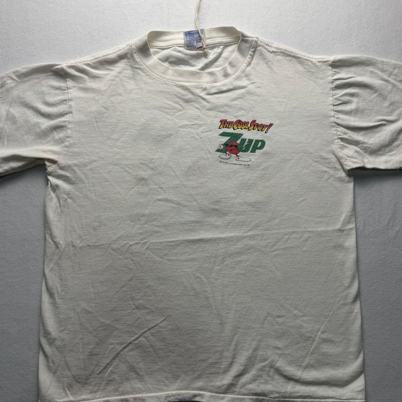 7-Up The Cool Spot T-Shirt White