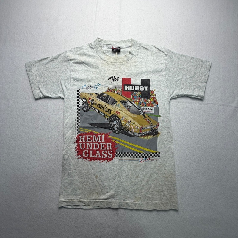 Hurst Drag Graphic T-Shirt Gray