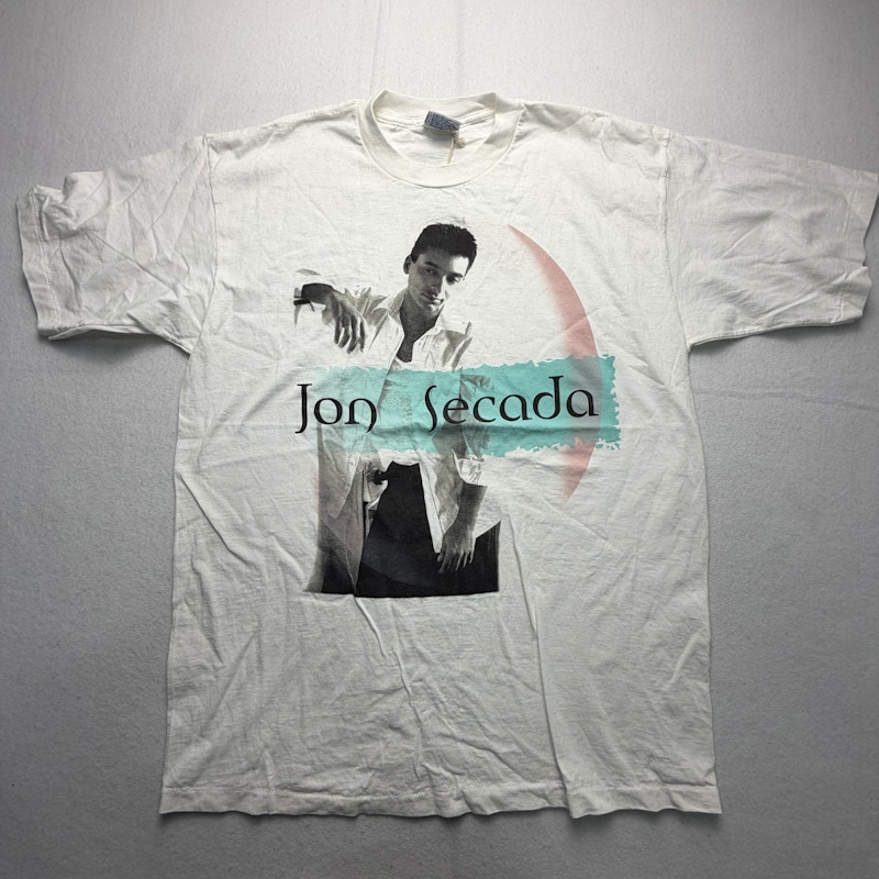 Jon Secada Vintage 1995 T-Shirt White