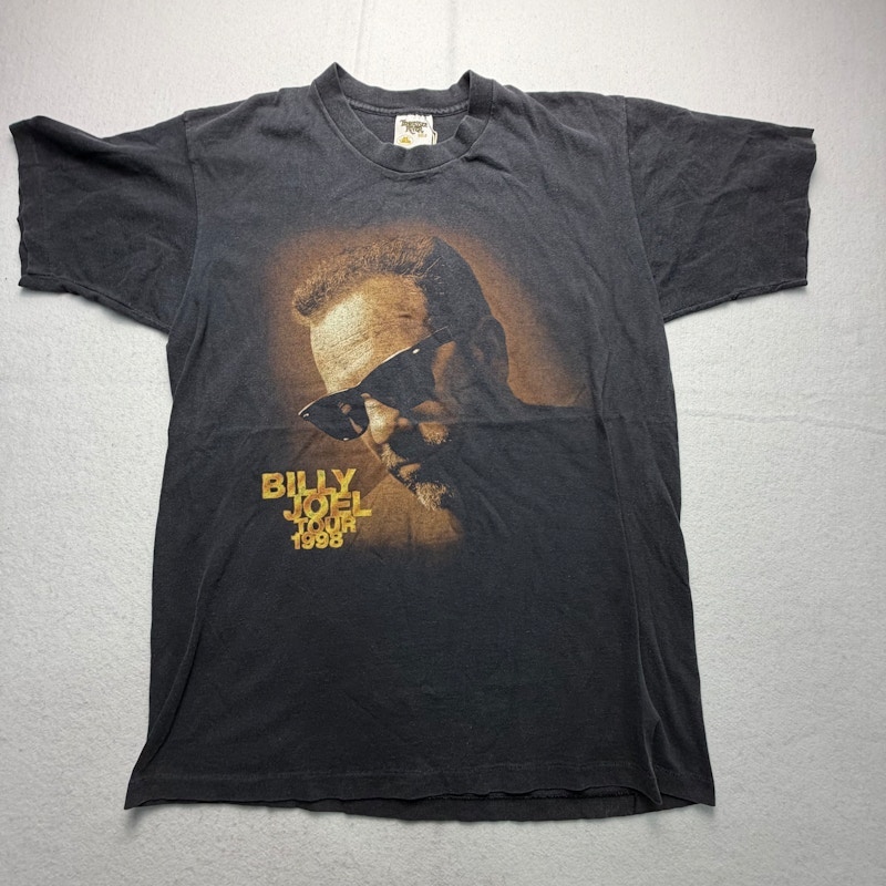Billy Joel 1998 Tour T-Shirt Black