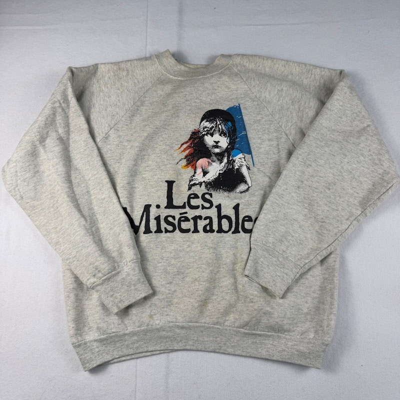 Les Misérables Sweatshirt Heather Gray