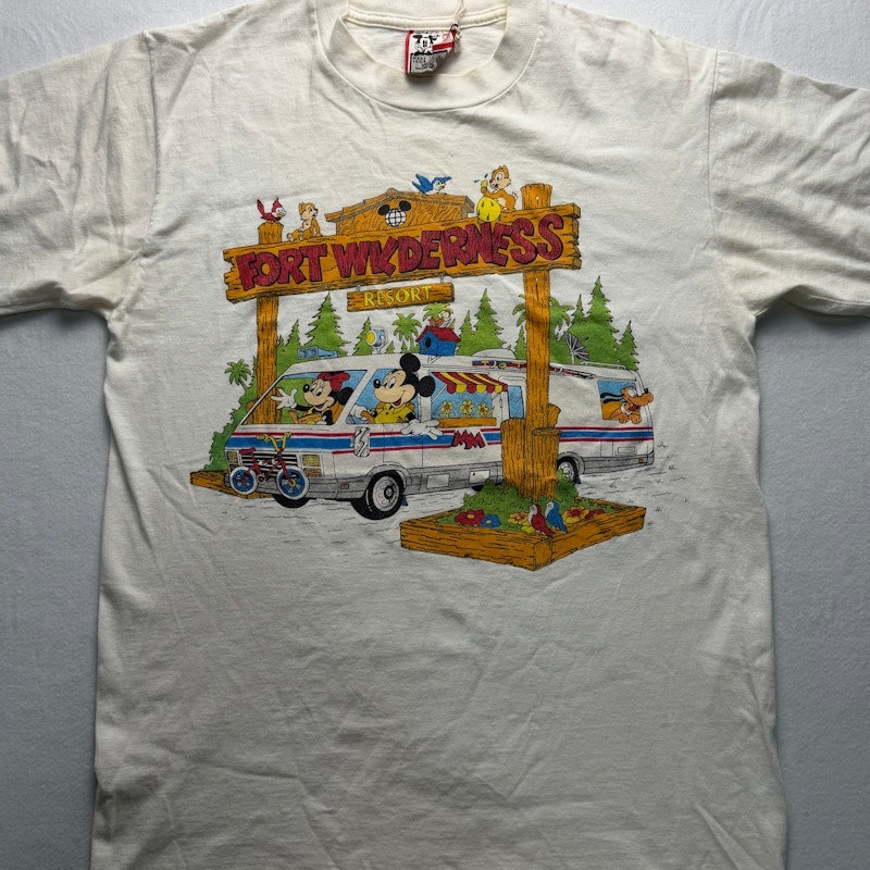 Disney Designs Fort Wilderness Resort T-Shirt White