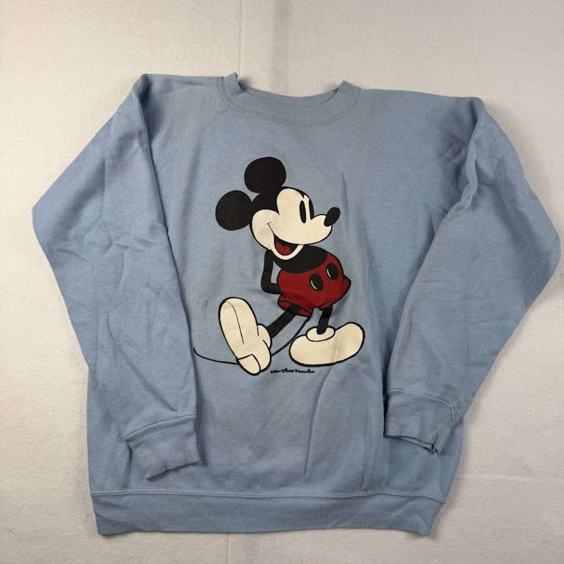 Disney Mickey Mouse Sweatshirt Light Blue