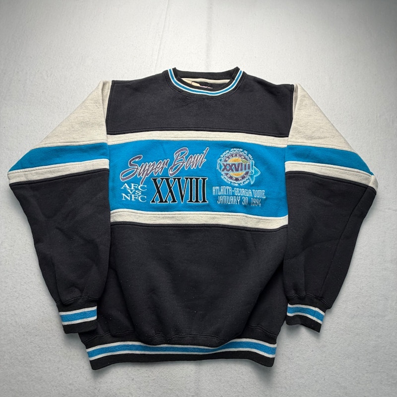 Logo 7 Super Bowl XXVIII Sweatshirt Black