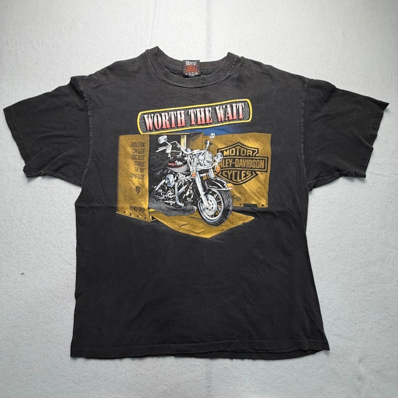 Harley-Davidson Worth The Wait T-Shirt Black