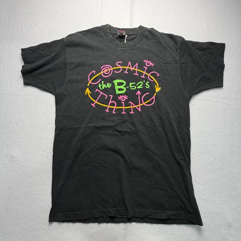 The B-52's Cosmic Thing T-Shirt Black