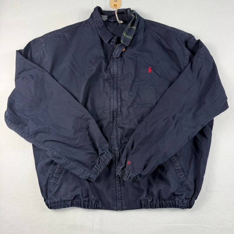 Polo Ralph Lauren Cotton Harrington Jacket Navy